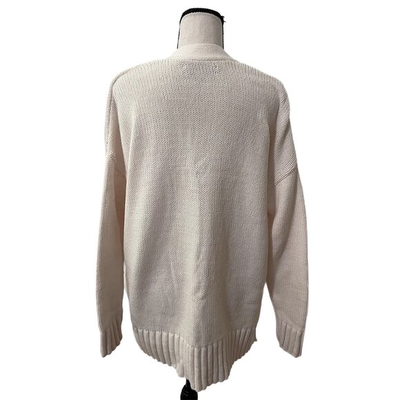 LOFT Cardigan | Oversized Ribbed Knit - Picture 2 of 11
